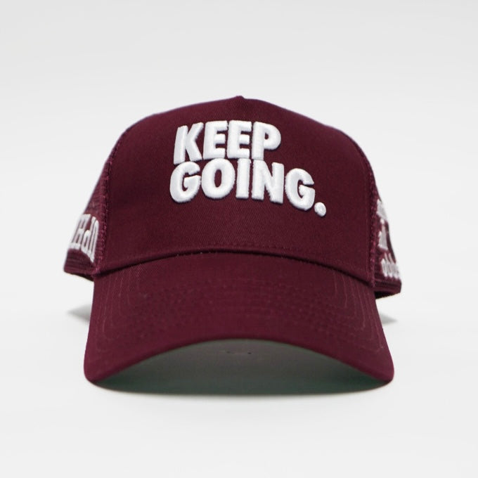 KEEP GOING MAROON