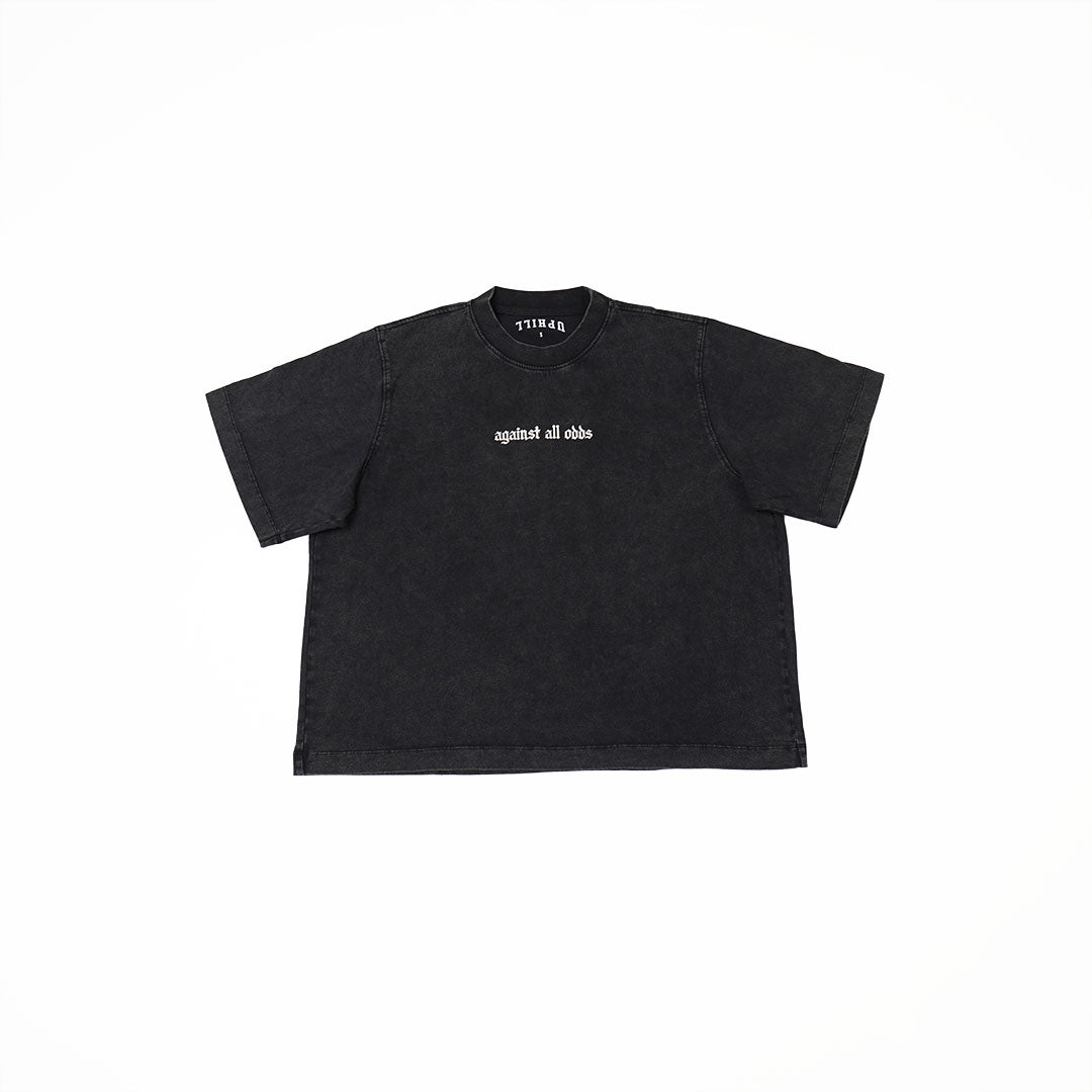 Against All Odds Crop Tee