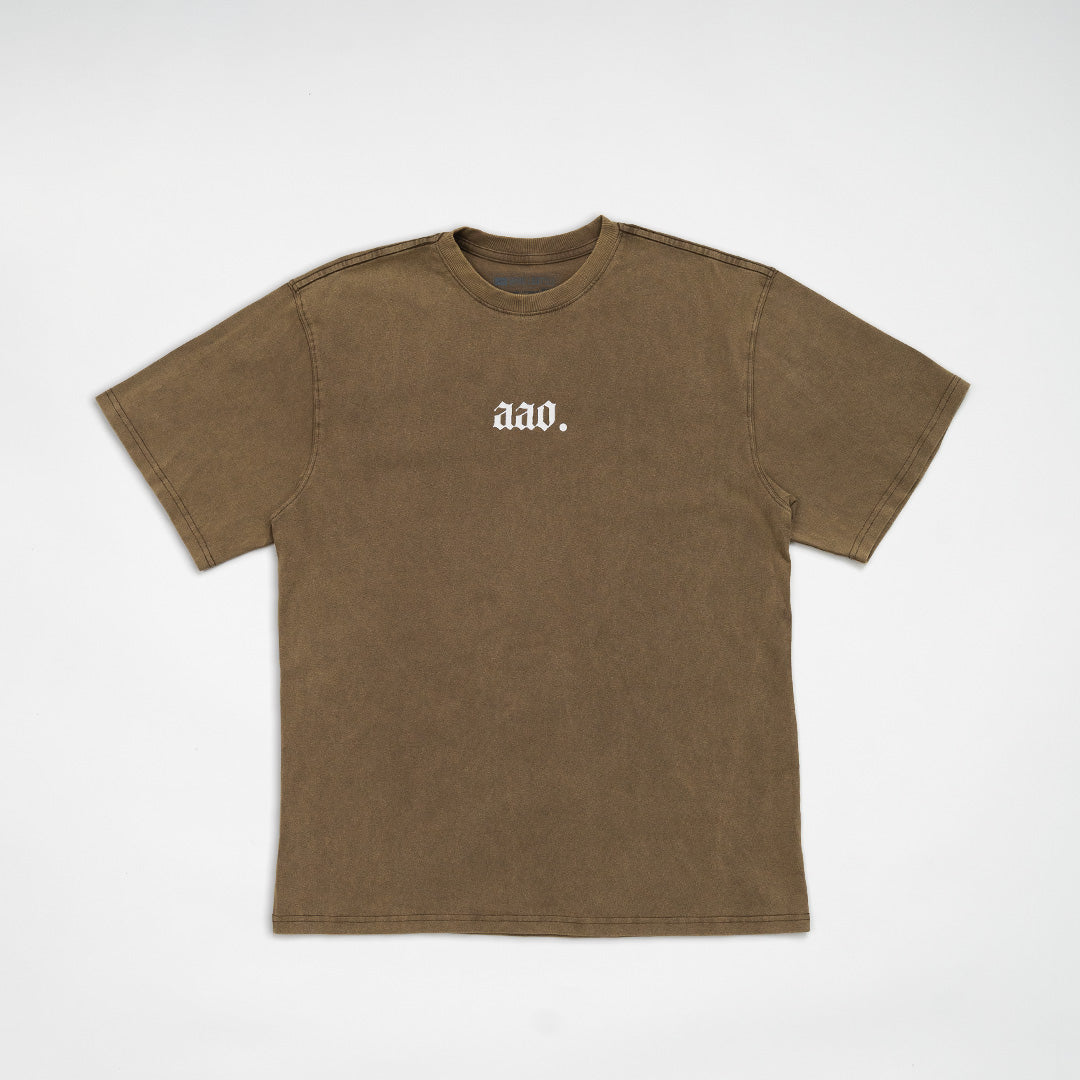 Against All Odds Oversized Tee - Vintage Olive