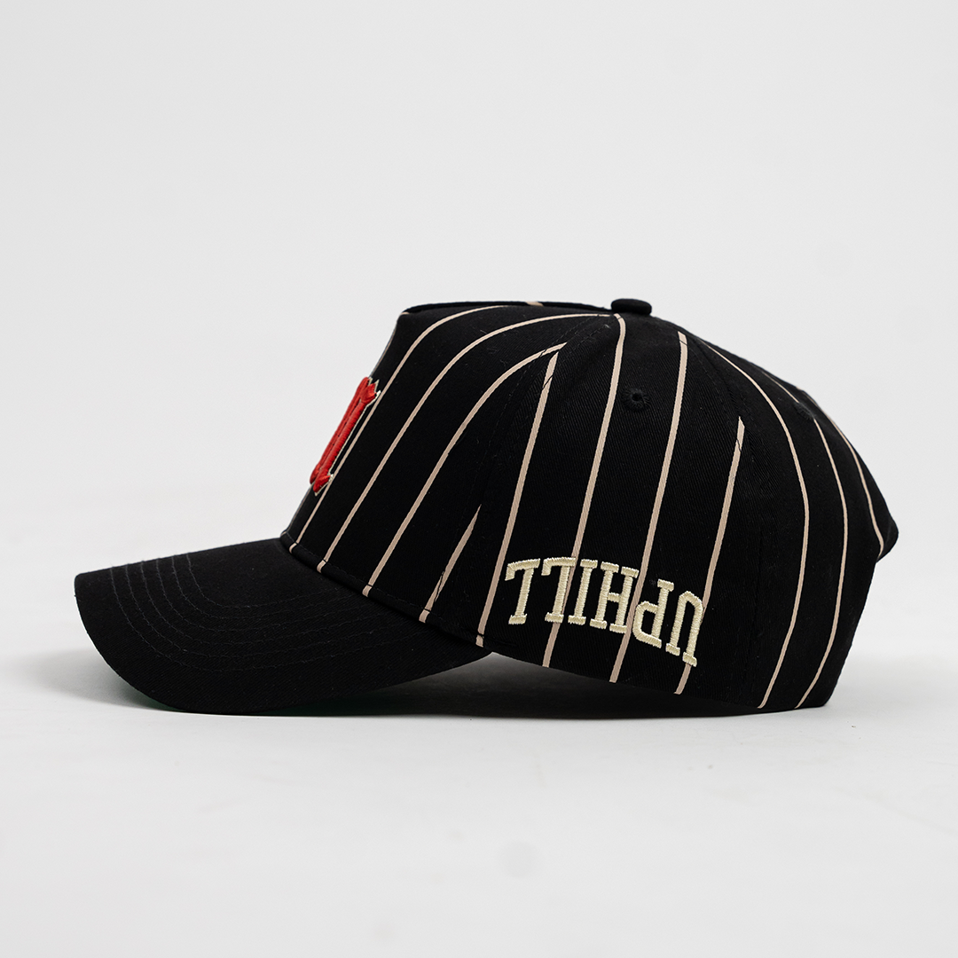 Black Pin Stripe