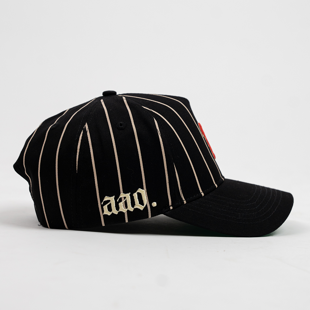 Black Pin Stripe