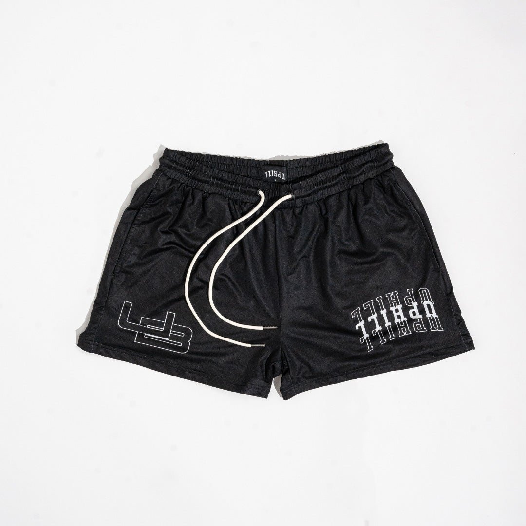 Triple Stack Uphill Shorts Black