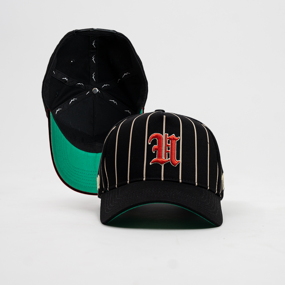 Black Pin Stripe