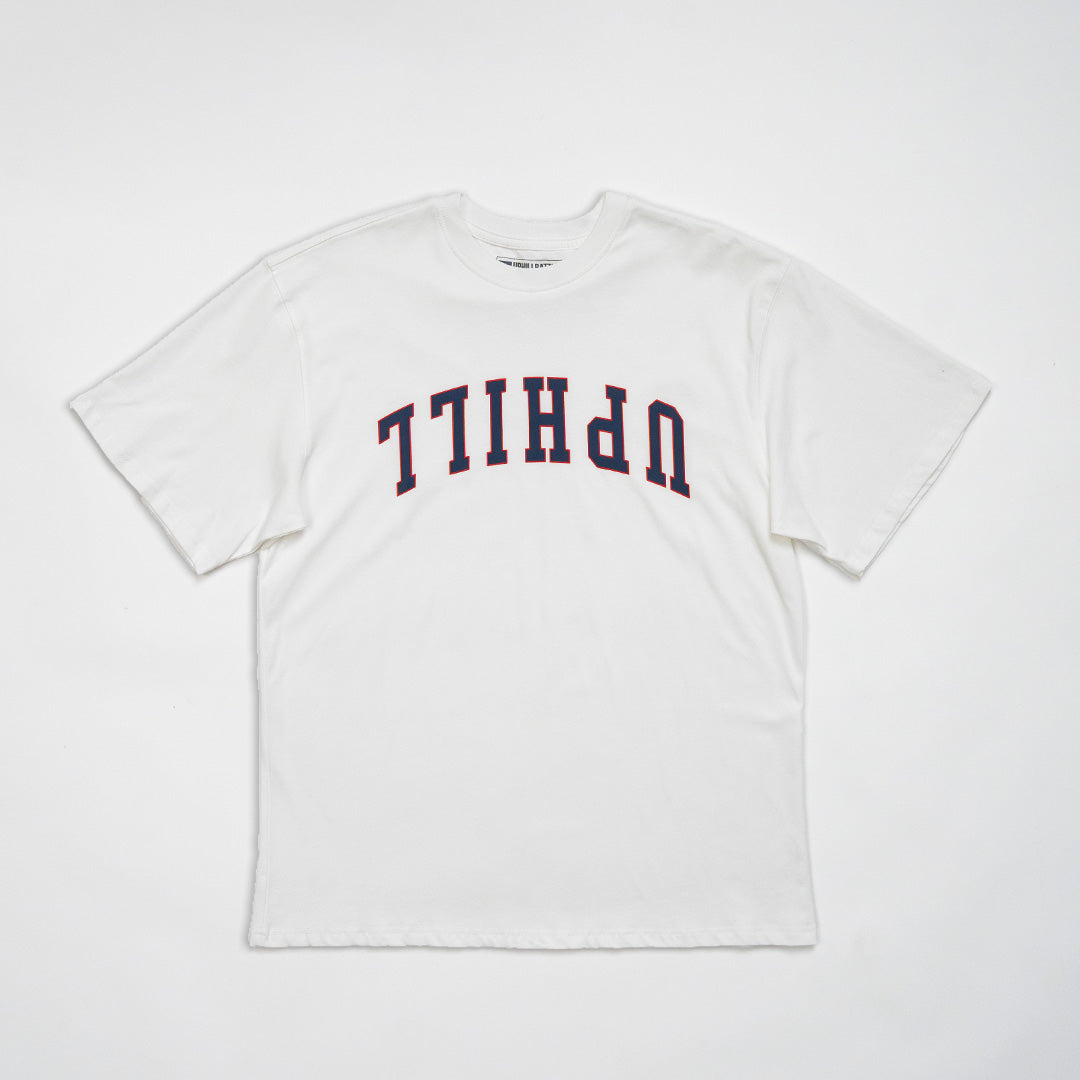 UPHILL Oversized Basics - White/Blue/Red