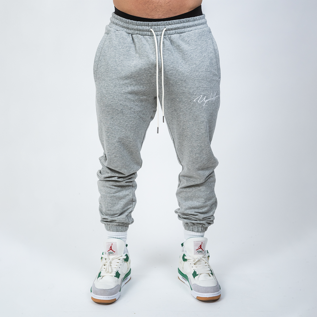Basic Joggers Heather Gray