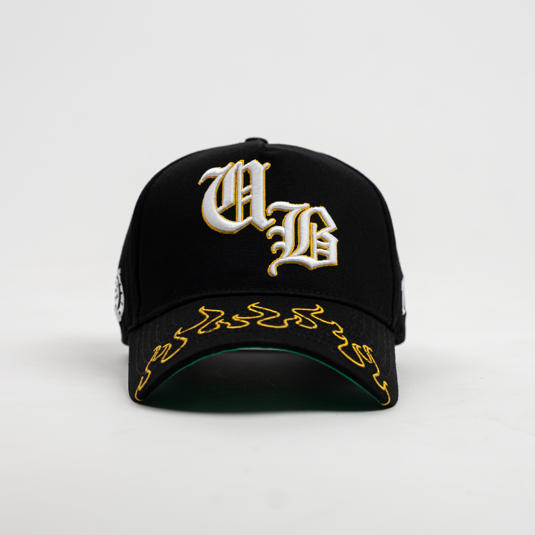 UPHILLBATTLE | OFF White ⅂⅂IHԀՈ A-Frame Hat