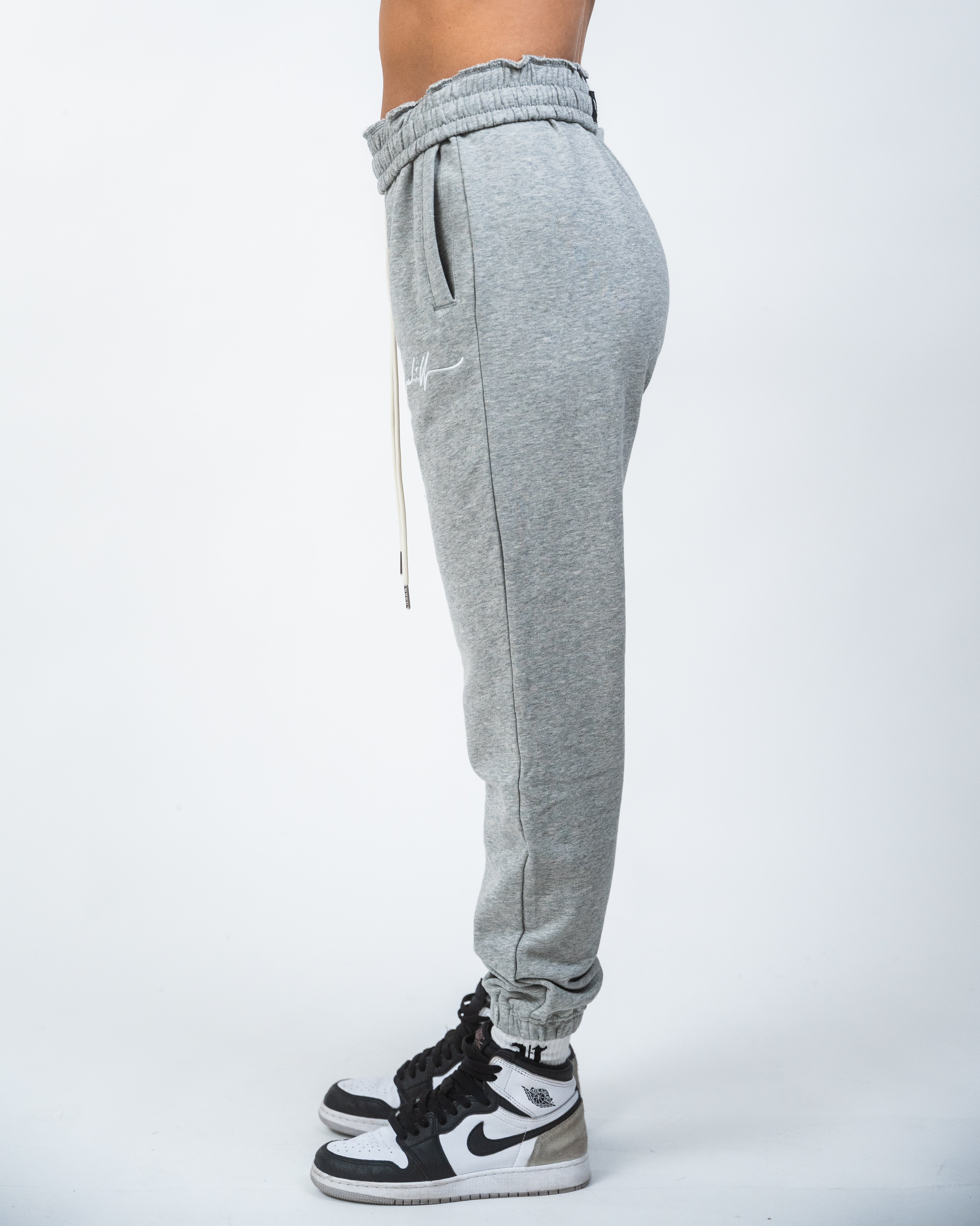 Basic Joggers Heather Gray