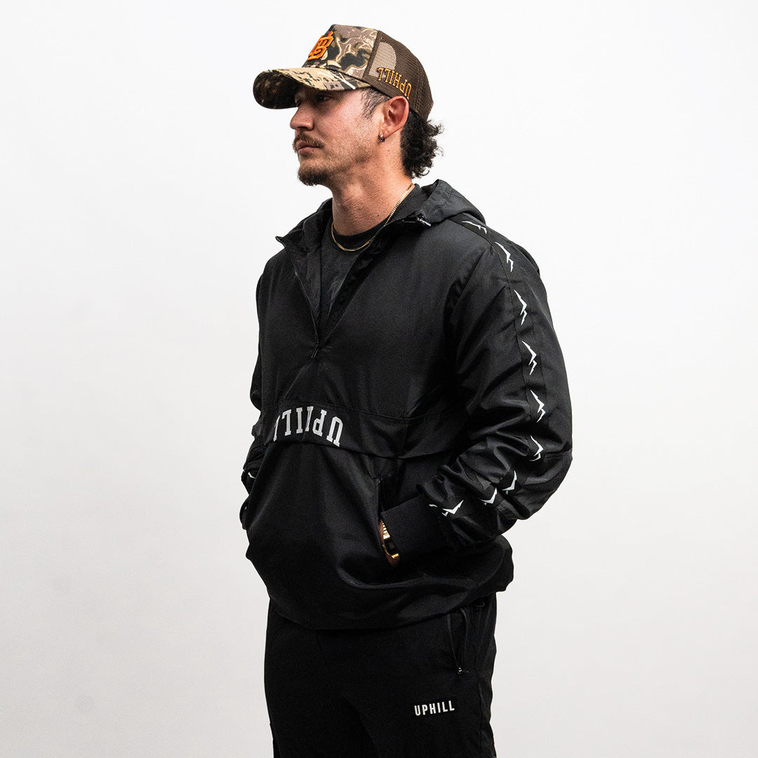 Uphill Windbreaker - Black