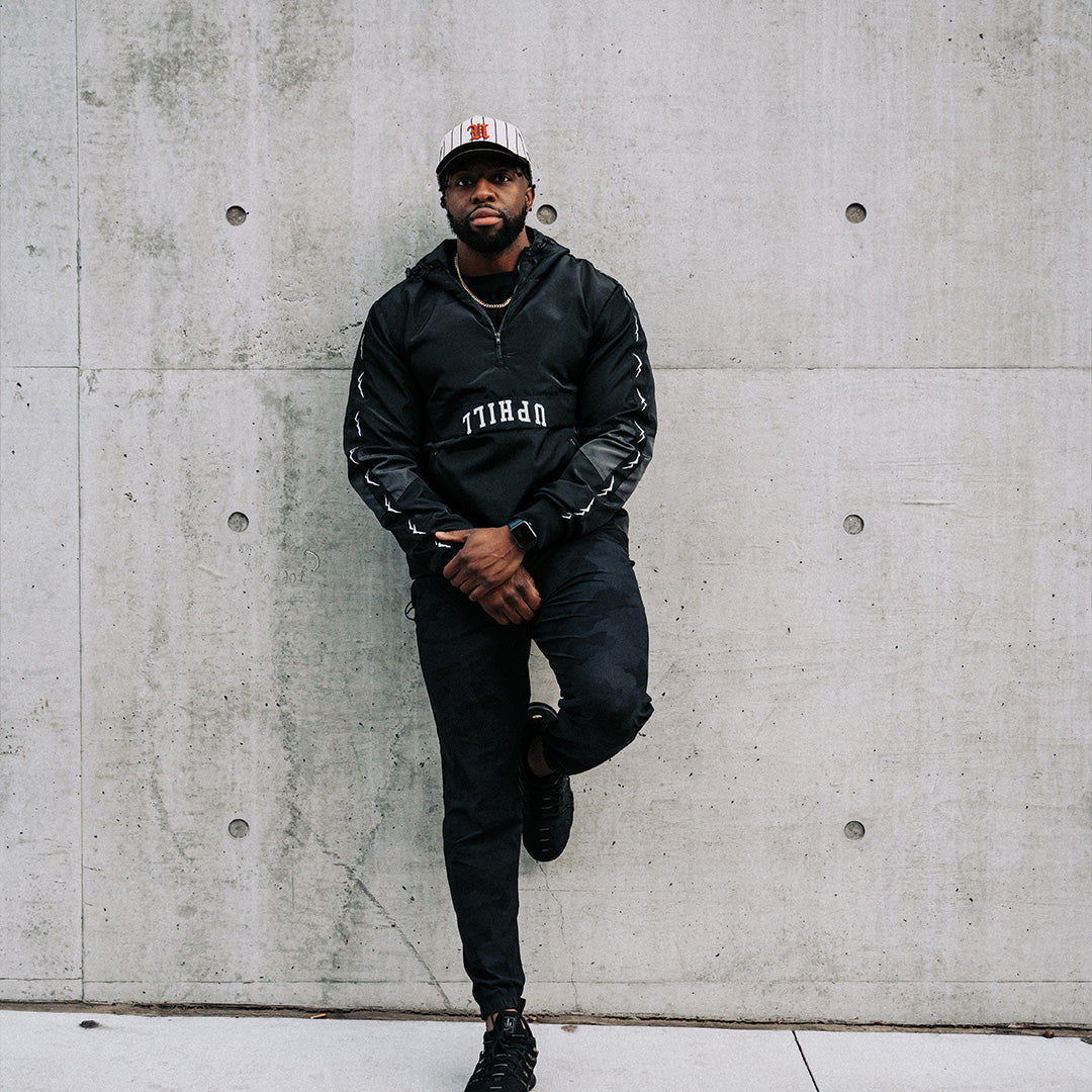 Uphill Windbreaker - Black