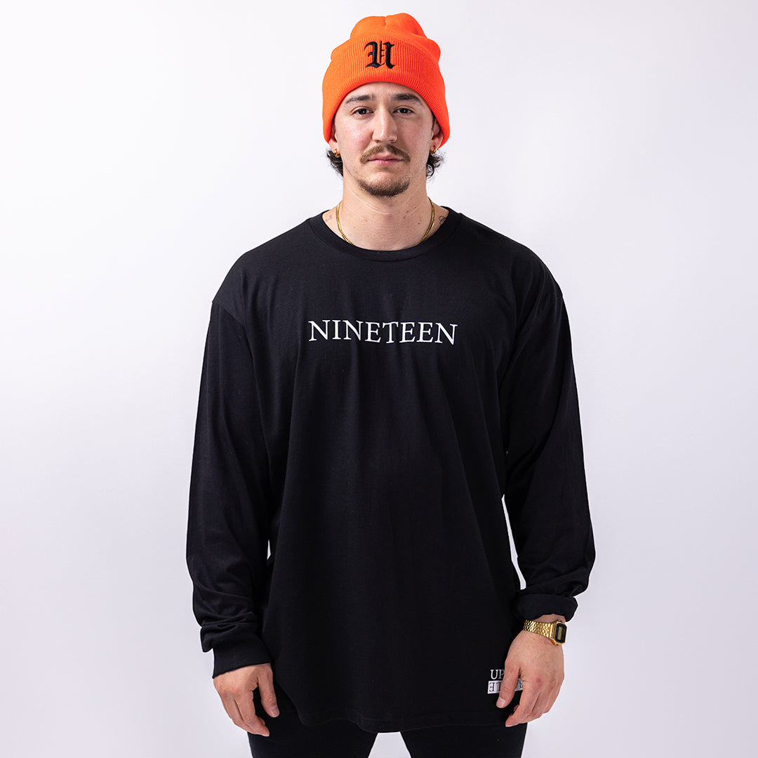 Nineteen Lightweight Long Sleeve Black