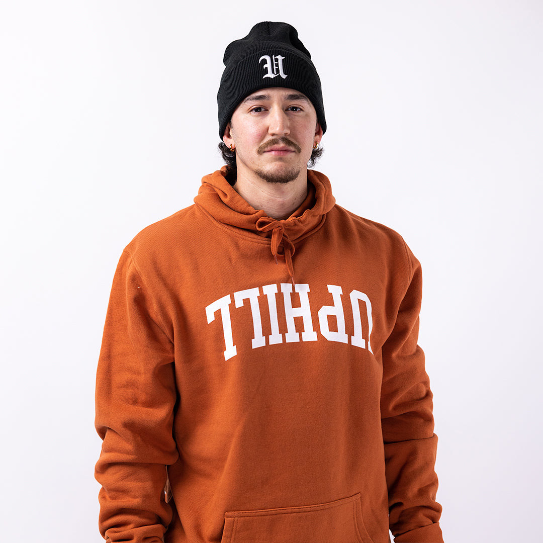 Burnt orange clearance hoodie