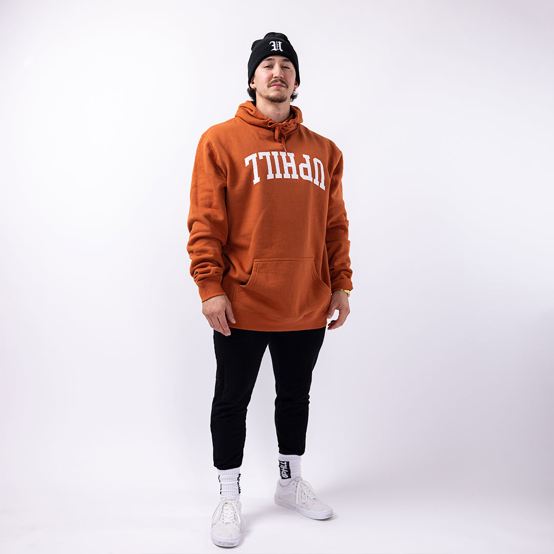 Nineteen Hoodie Burnt Orange