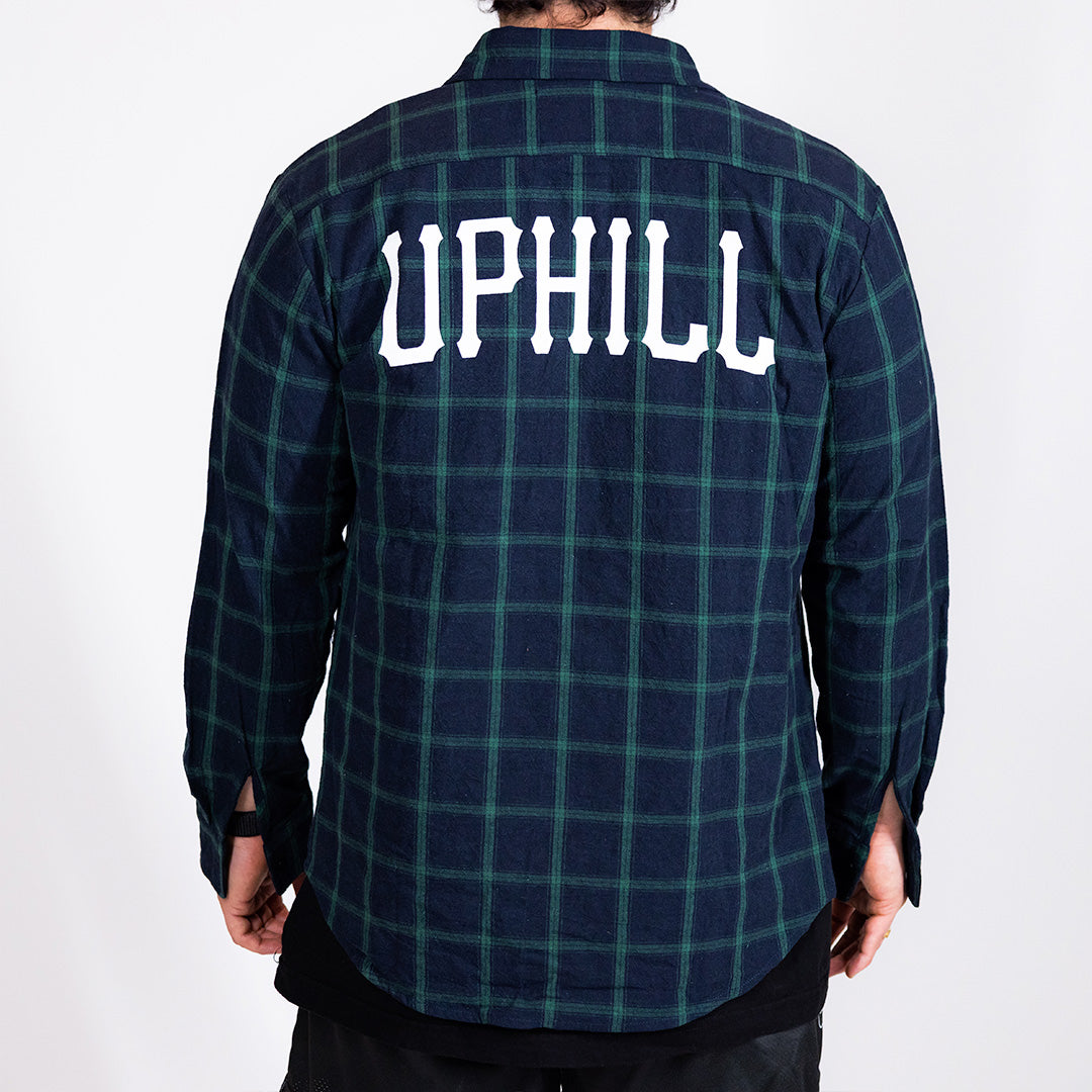 Uphill Flannel Blue/Green