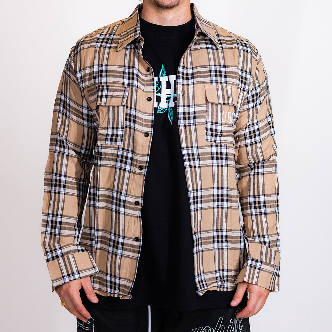 Uphill Flannel Tan