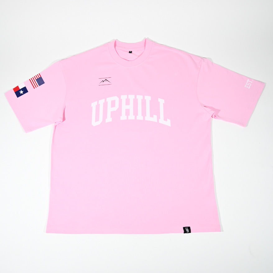 Oversized Heavyweight Tee Pink