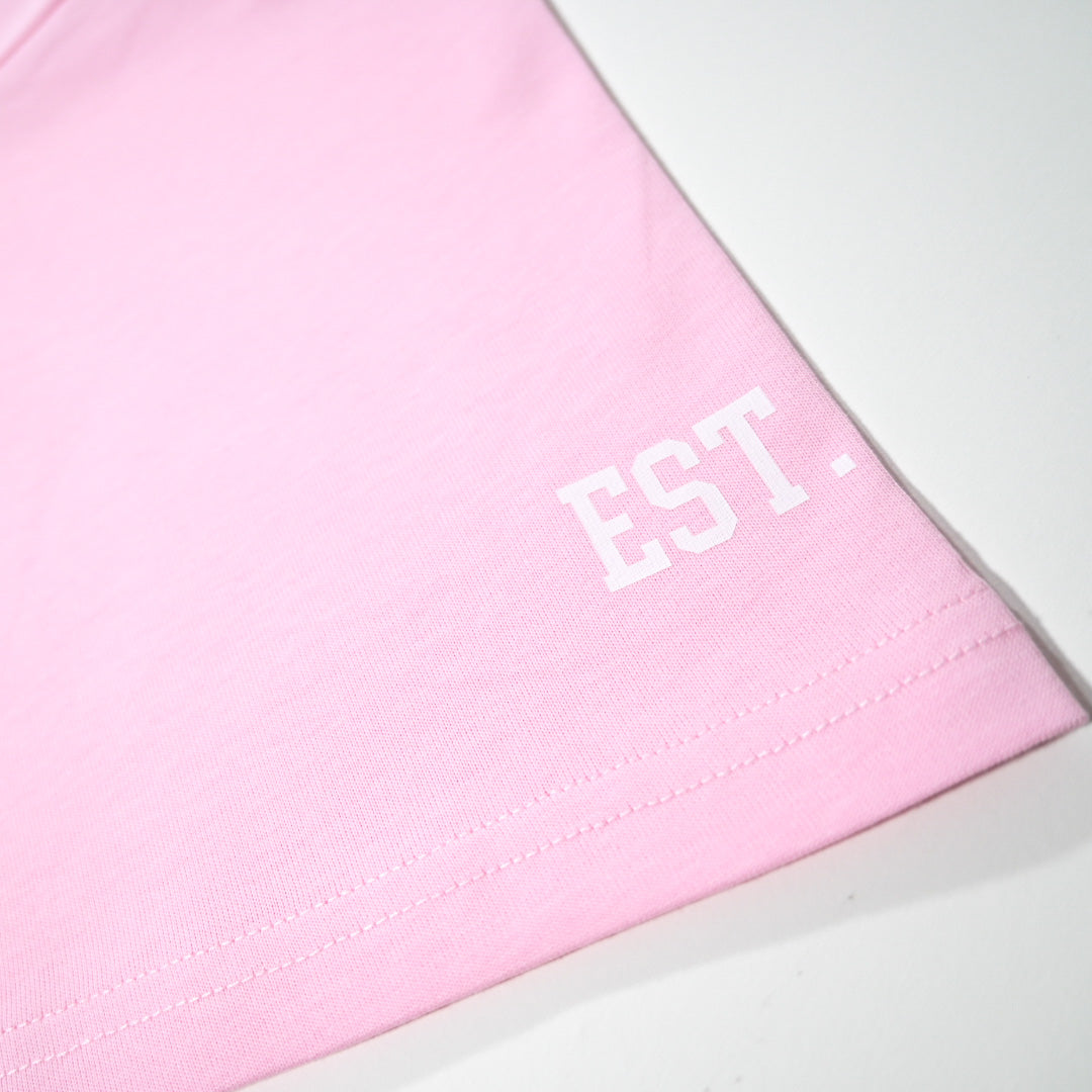 Oversized Heavyweight Tee Pink