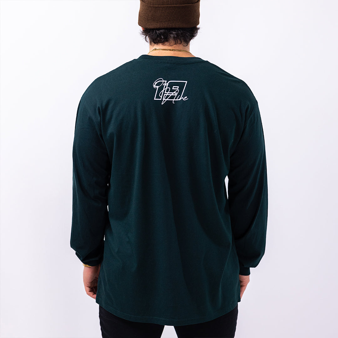 Nineteen Lightweight Long Sleeve Pine Green