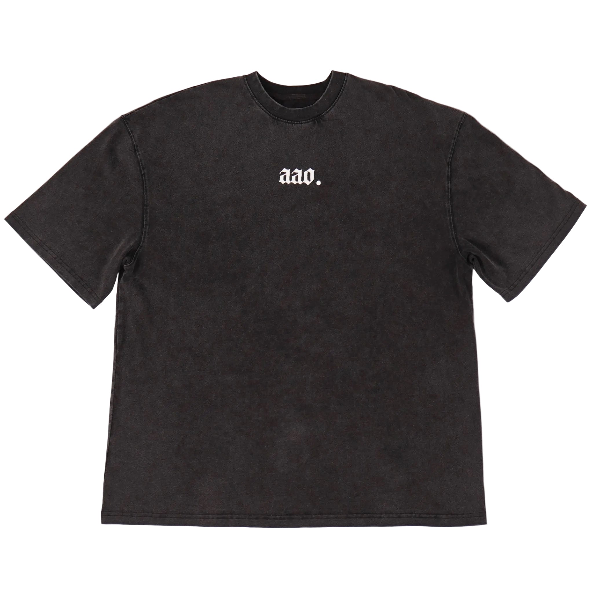 AAO Oversized Tee Vintage Black