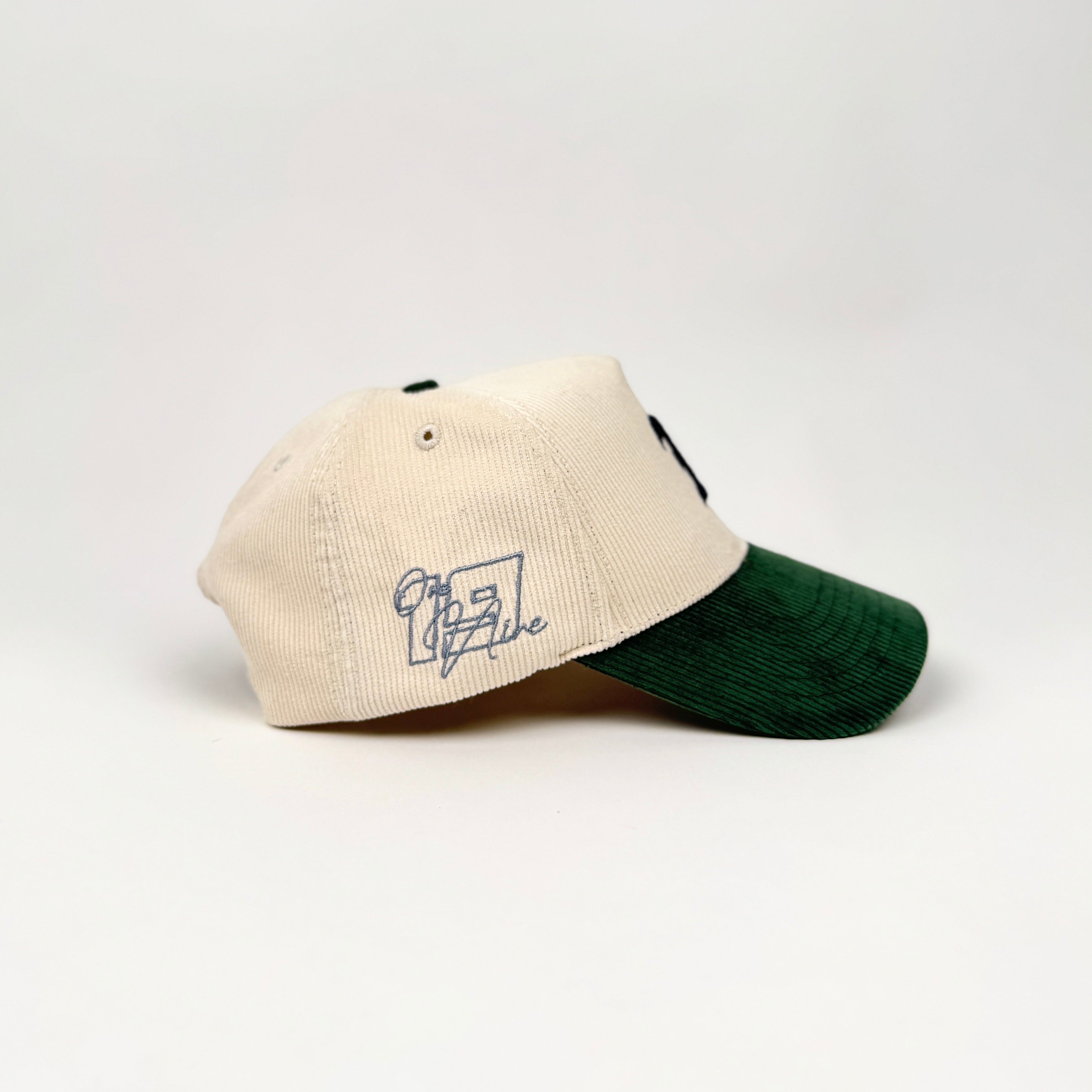 "Mistake" Blue Corduroy Hat