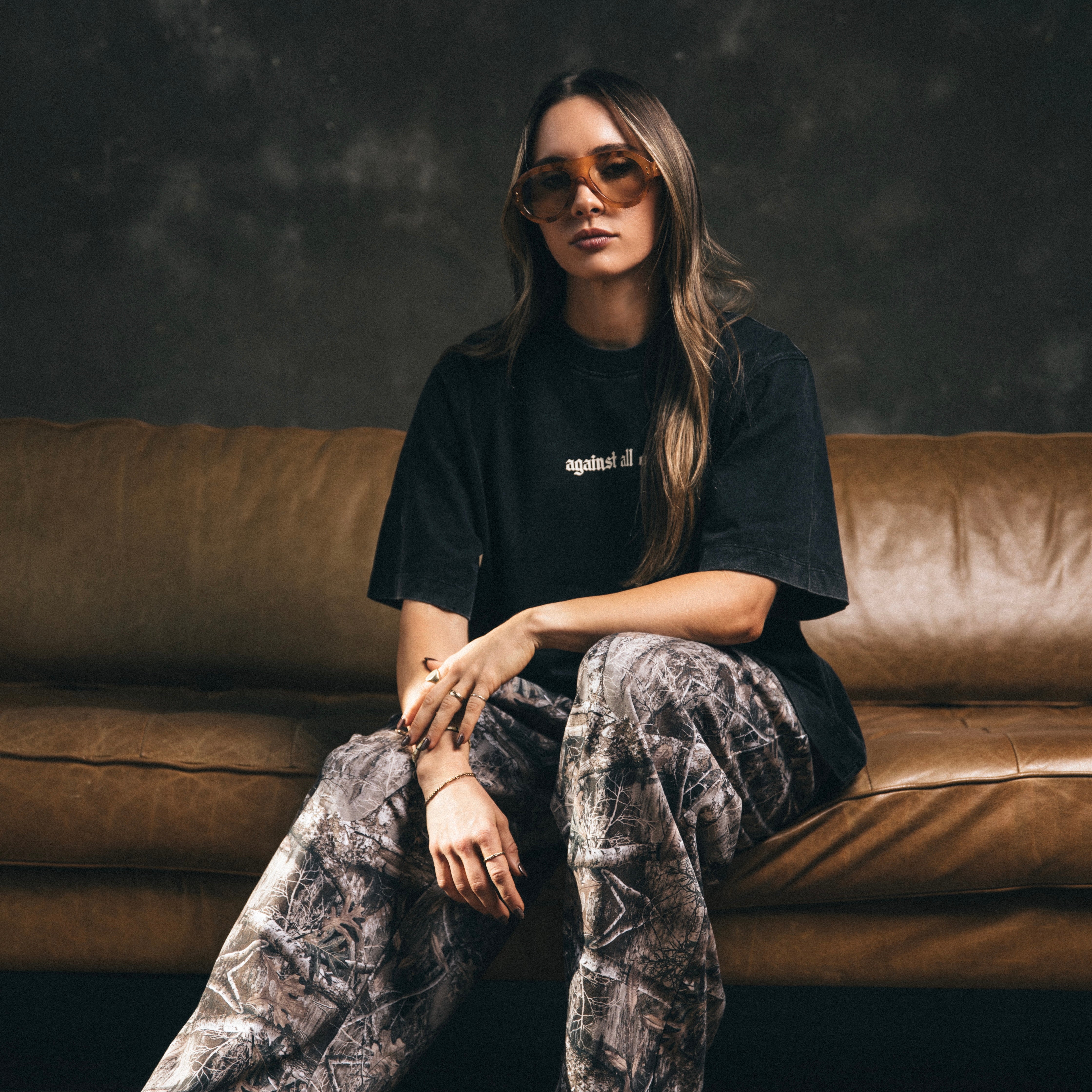 Against All Odds Crop Tee