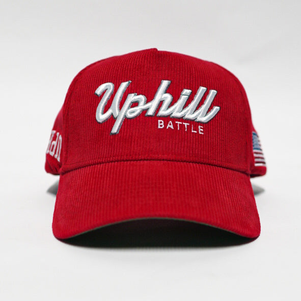 Vintage Corduroy Red