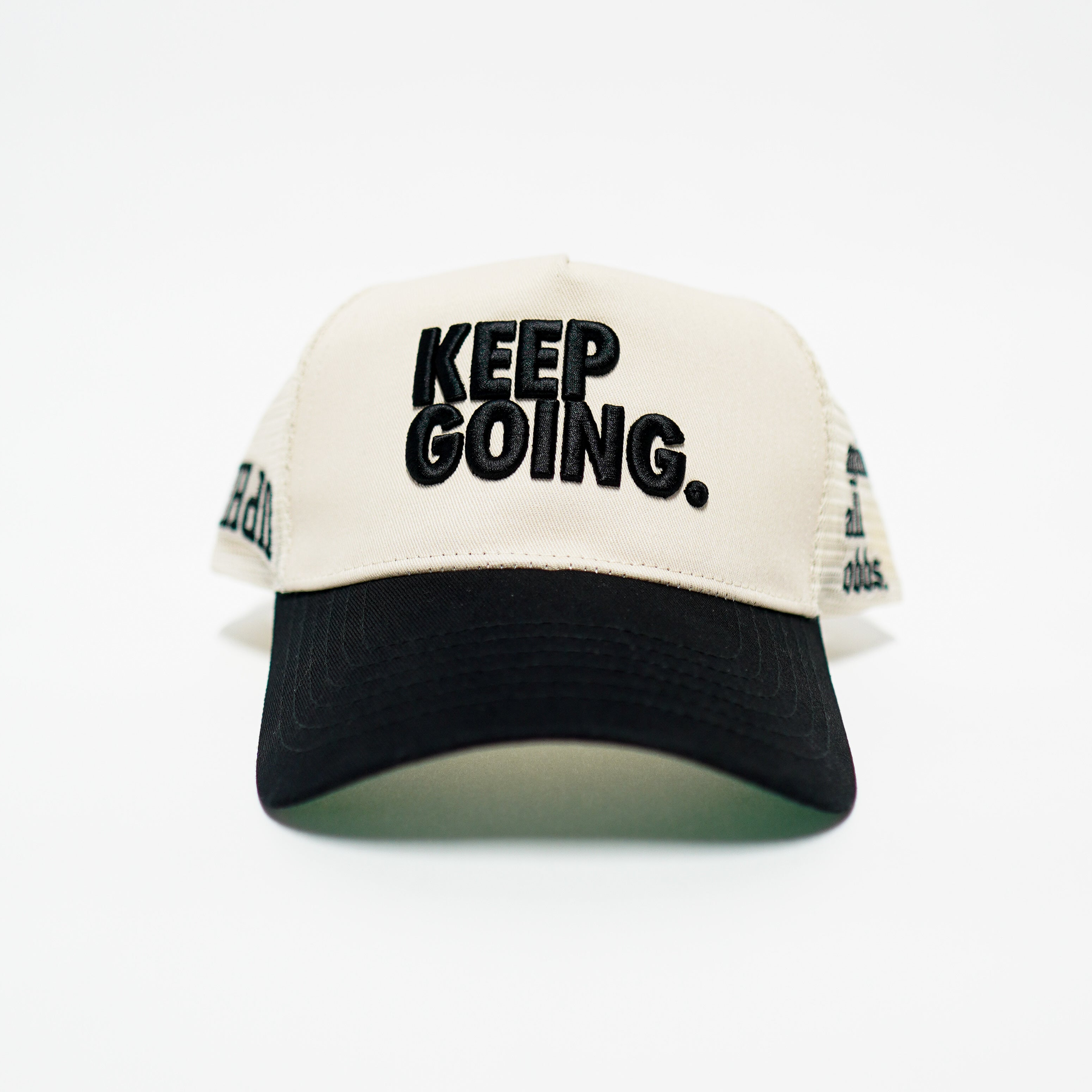 KEEP GOING OFF WHITE