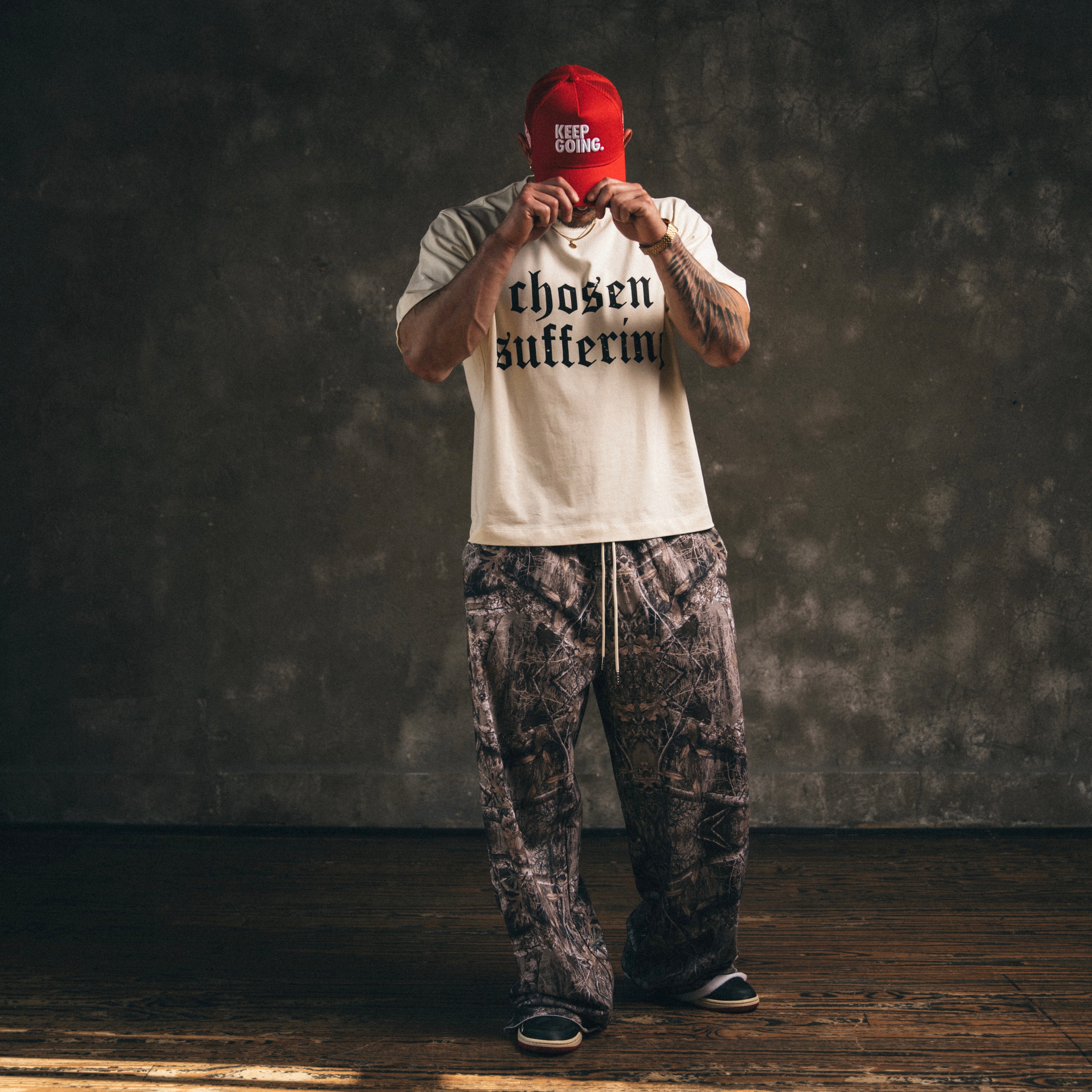 Off-White Chosen Suffering Crop Tee