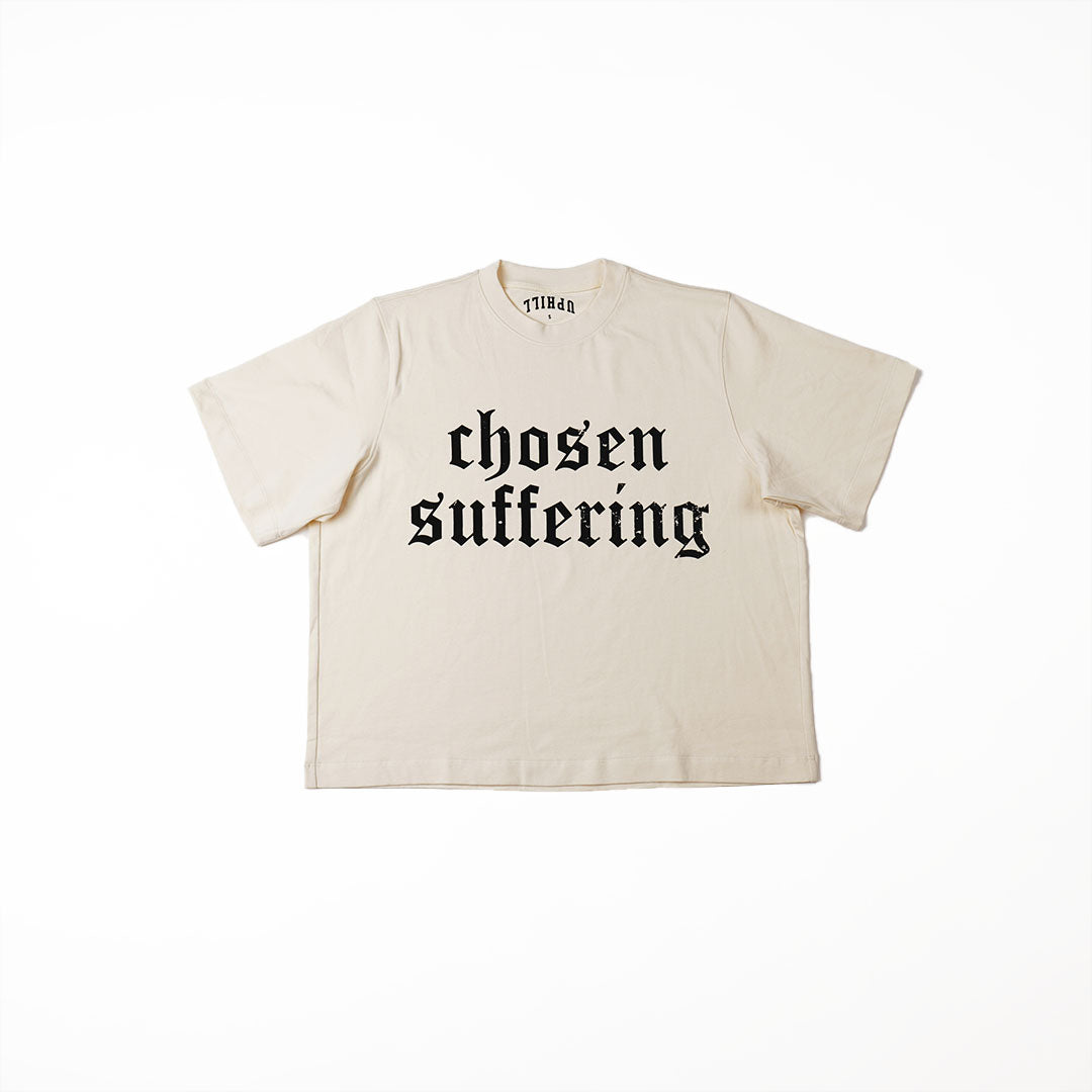 Off-White Chosen Suffering Crop Tee