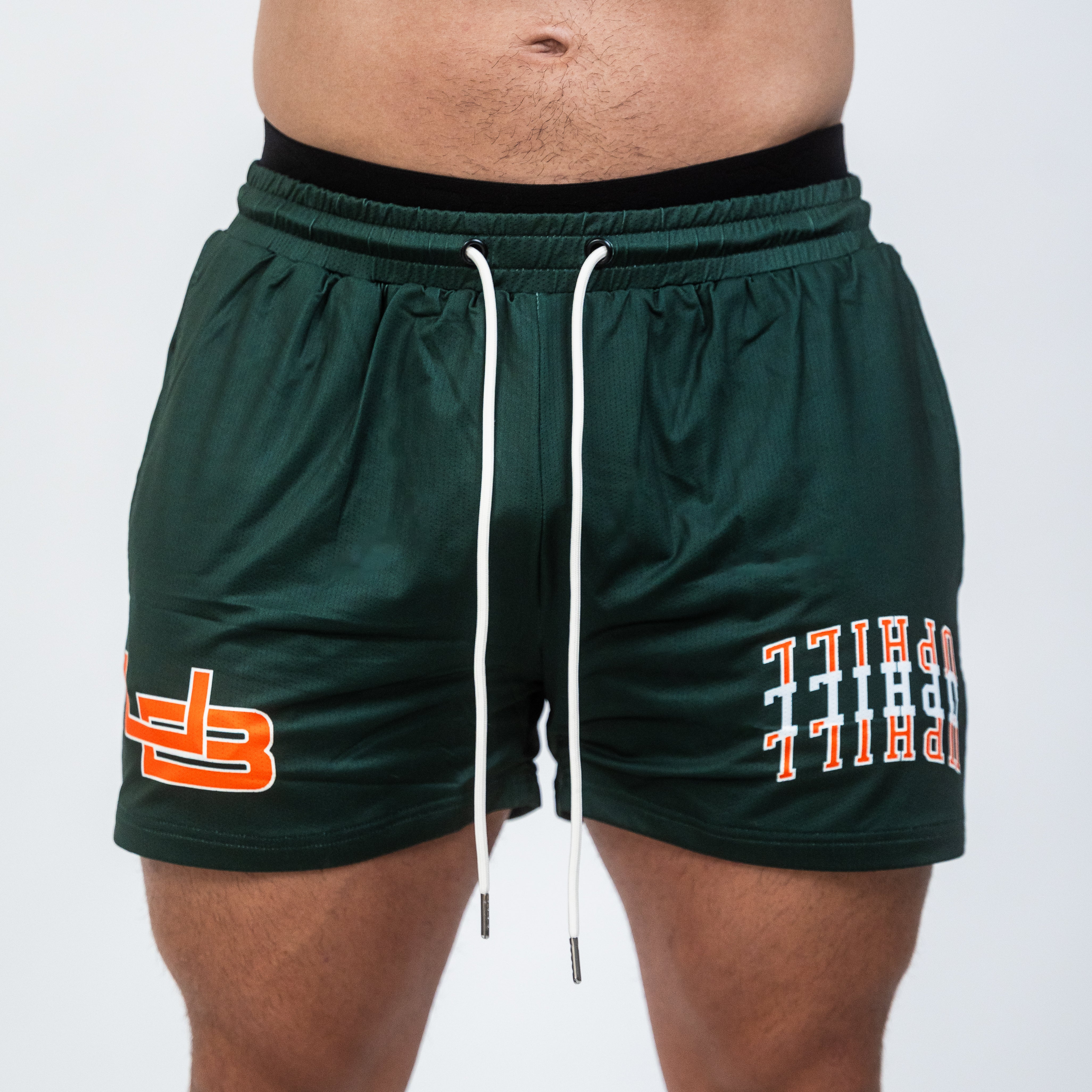 Triple Stack Uphill Shorts Green/Orange