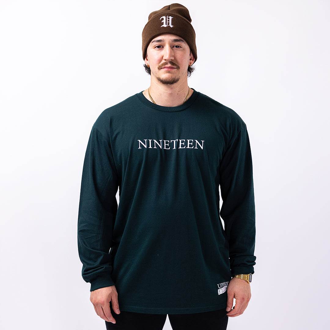 Nineteen Lightweight Long Sleeve Pine Green